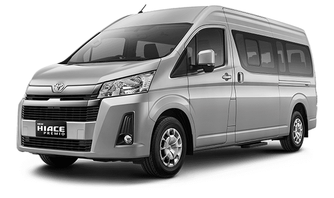 Toyota Hiace Premio - sewa mobil Lombok